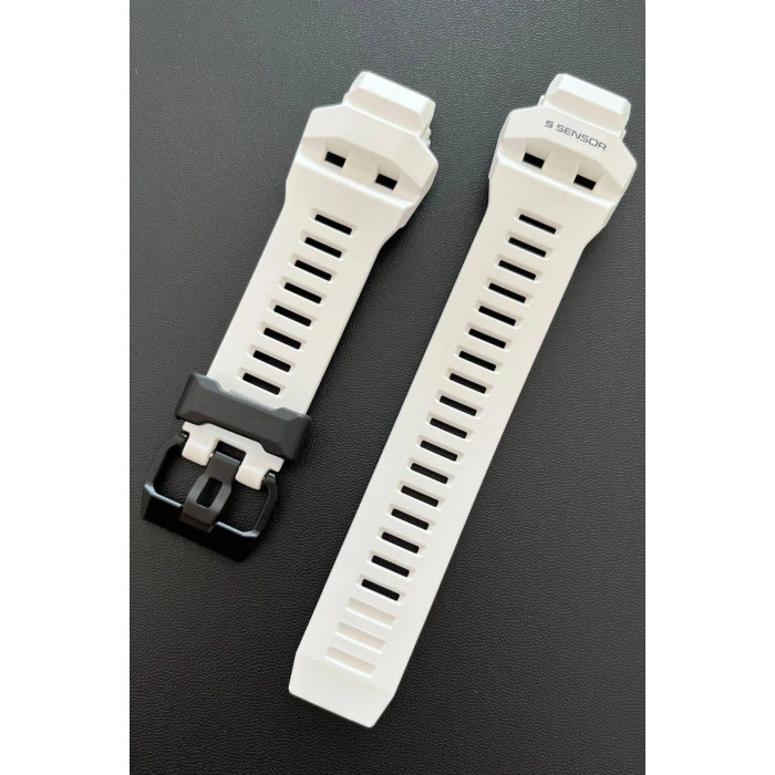 Casio G-Shock GBD-H1000 Beyaz Orijinal Silikon Saat Kordonu