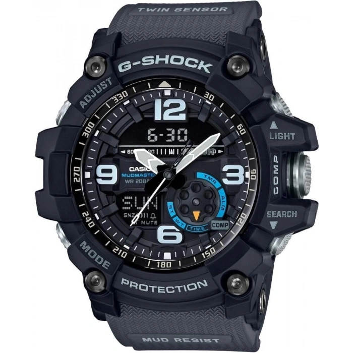 Casio G-Shock GG-1000 Gri Renk Orijinal Silikon Saat Kordonu
