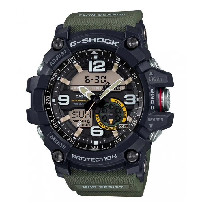 Casio G-Shock GG-1000 Haki Renk Orijinal Silikon Saat Kordonu