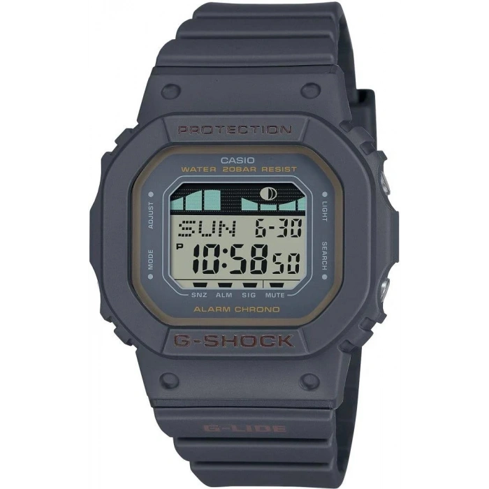 Casio G-Shock GLX-S5600-1DR G-LIDE Gri Renk 20 ATM Su Geçirmez Yeni Analog Dijital Spor Kadın Kol Saati