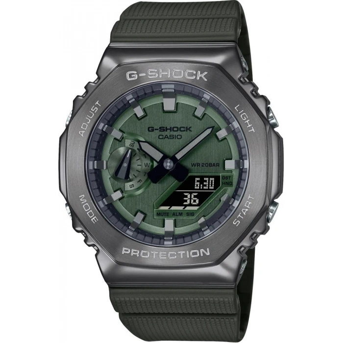 Casio G-Shock GM-2100B-3ADR Yeşil Renk 20 ATM Su Geçirmez Spor Erkek Kol Saati