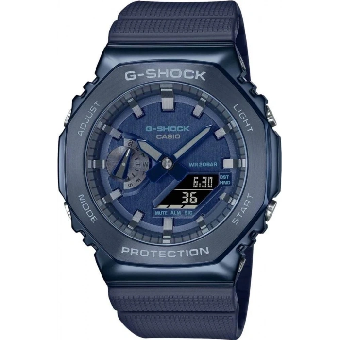 Casio G-Shock GM-2100N-2ADR Lacivert Renk 20 ATM Su Geçirmez Yeni Analog Dijital Erkek Kol Saati