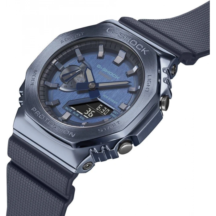 Casio G-Shock GM-2100N-2ADR Lacivert Renk 20 ATM Su Geçirmez Yeni Analog Dijital Erkek Kol Saati