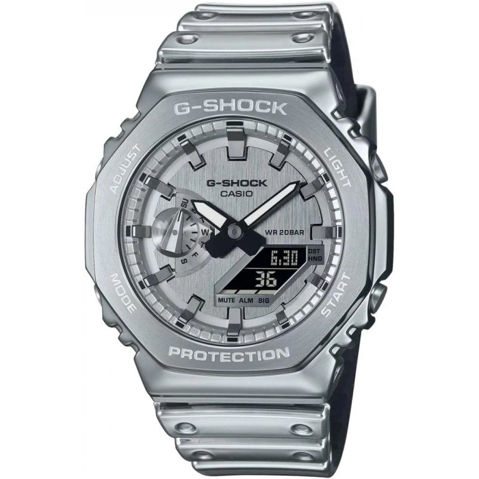 Casio G-Shock GM-2100YM-8ADR Gri Renk 20 ATM Su Geçirmez Spor Erkek Kol Saati