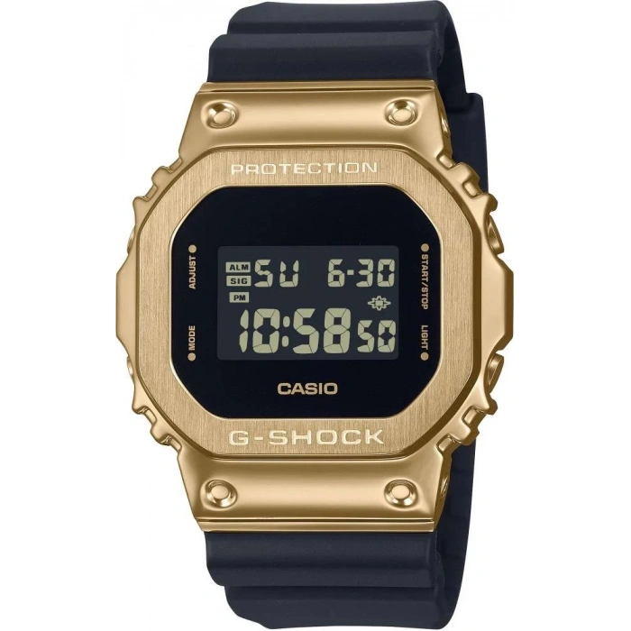Casio G-Shock GM-5600UG-9DR Siyah Sarı Renk 20 ATM Su Geçirmez Yeni Analog Dijital Çelik Kasa Erkek Kol Saati