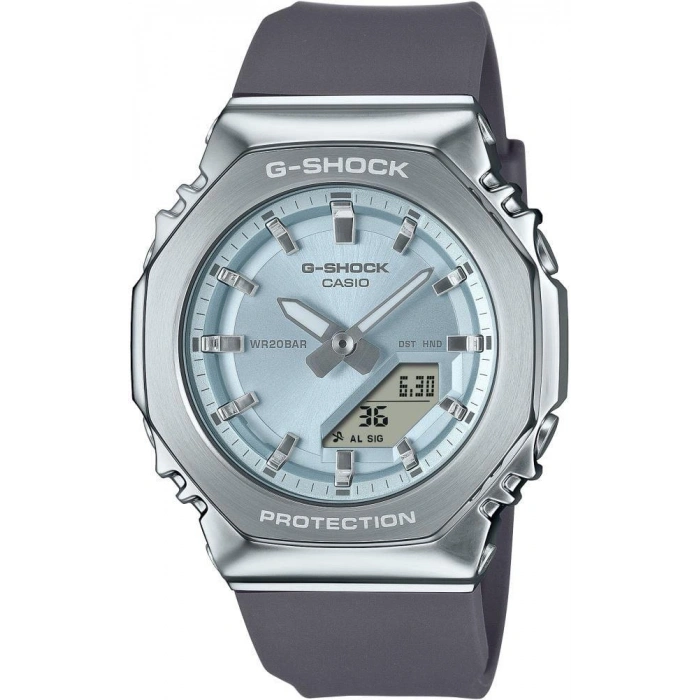 Casio G-Shock GM-S2110-2ADR Siyah Renk 20 ATM Su Geçirmez Yeni Analog Dijital Kadın Kol Saati