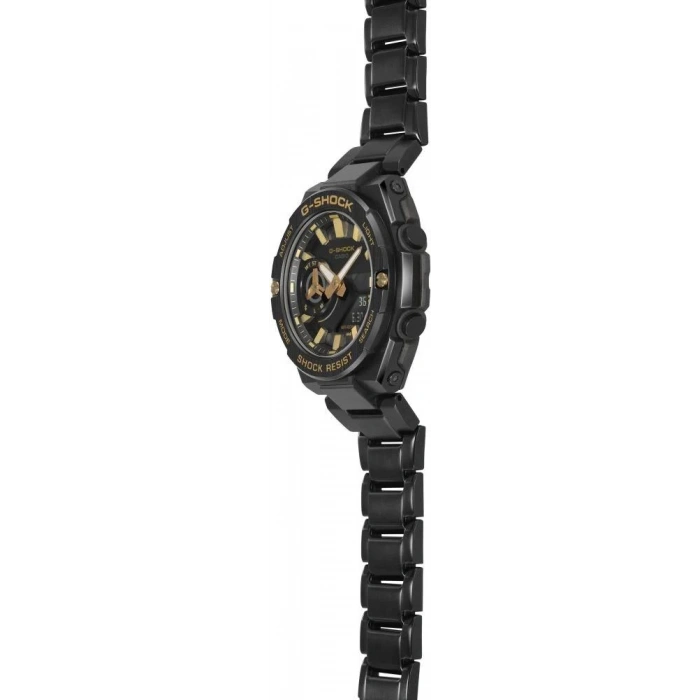 Casio G-Shock GST-B500BD-1A9DR G-STELL Siyah Çelik Güneş Enerjili Bluetooth Bağlantı Spor Erkek Kol Saati