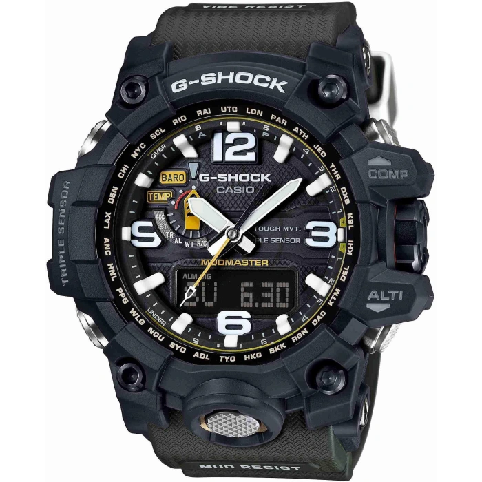 Casio G-Shock GWG-1000-1A3 Haki Yeşil Orijinal Silikon Saat Kordonu