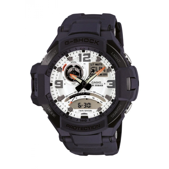 Casio GA-1000-2A Orijinal Lacivert Renk Silikon Saat Kordonu Kayışı
