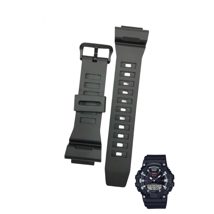 Casio HDC-700-1AVDF Orijinal Silikon Saat Kordonu Kayışı