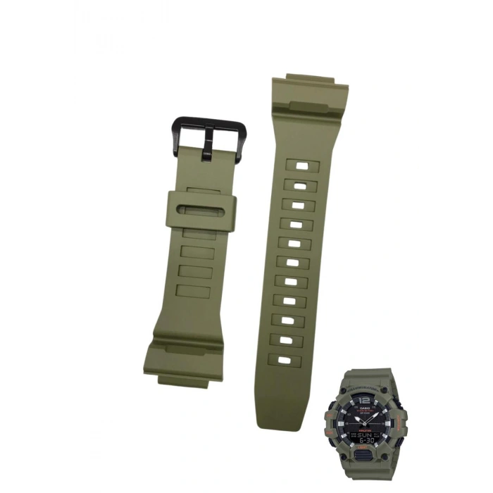 Casio HDC-700-3A2V Orijinal Silikon Saat Kordonu