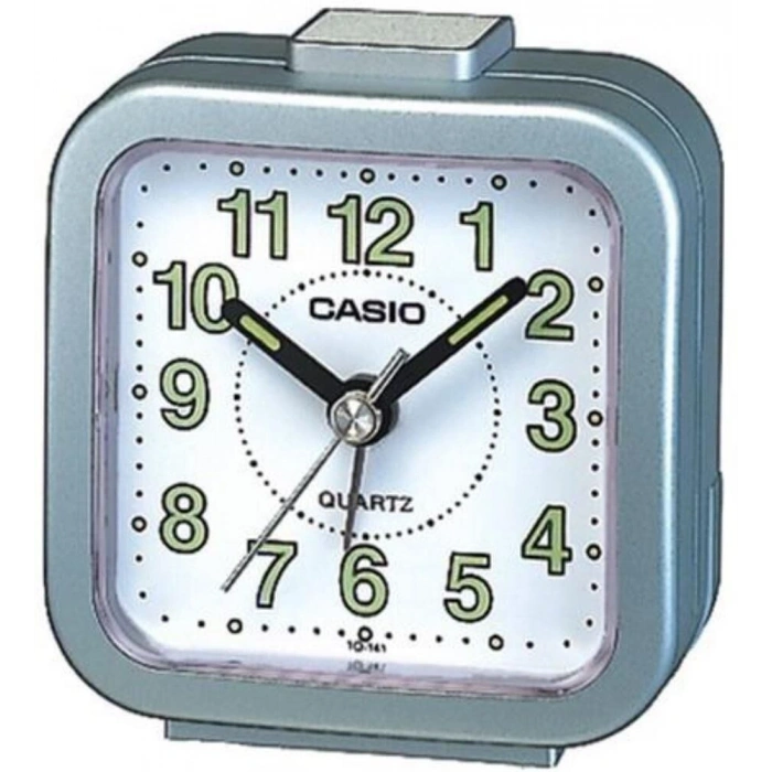 Casio Klasik TQ-141-8DF Gri Alarmlı Masa Saati