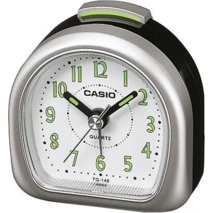 Casio Klasik TQ-148-8DF Gri Alarmlı Masa Saati