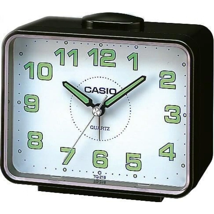 Casio Klasik TQ-218-1BDF Siyah Alarmlı Masa Saati
