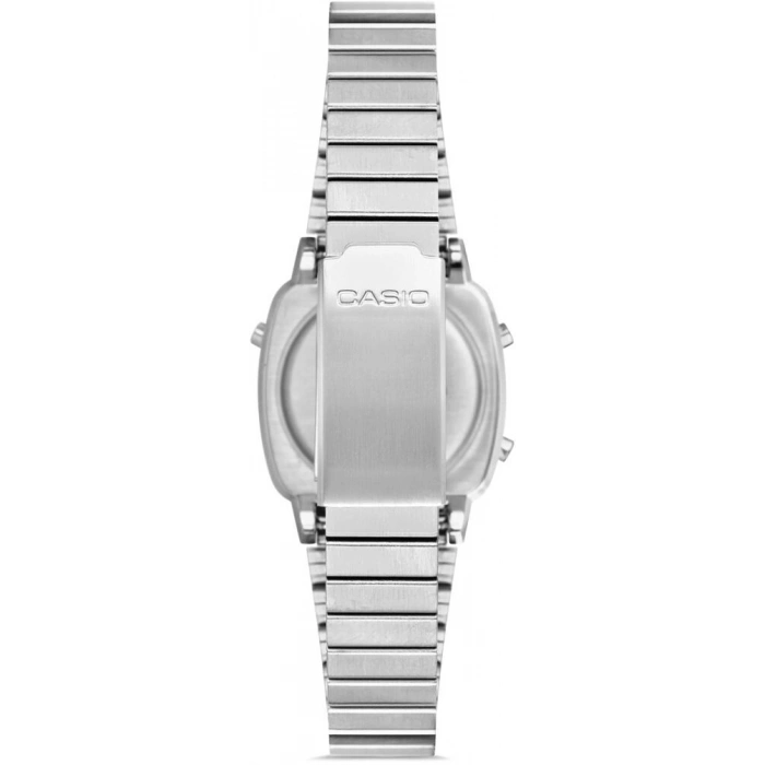 Casio LA670WD-1DF Gümüş Tonlu Mini Retro Kadın Kol Saati
