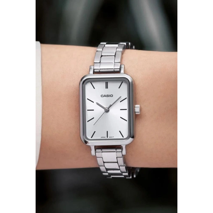 Casio LTP-V009D-7EUDF Dikdörtgen Kadın Kol Saati