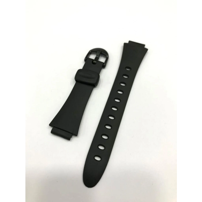 Casio LW-E10 Siyah Orijinal Silikon Saat Kordonu Kayışı