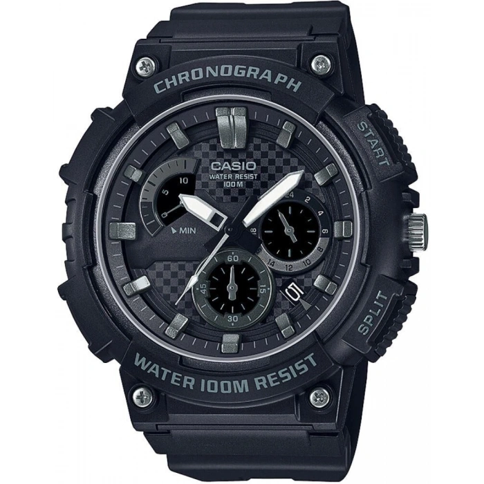 Casio MCW-200 Orijinal Silikon Siyah Saat Kordonu