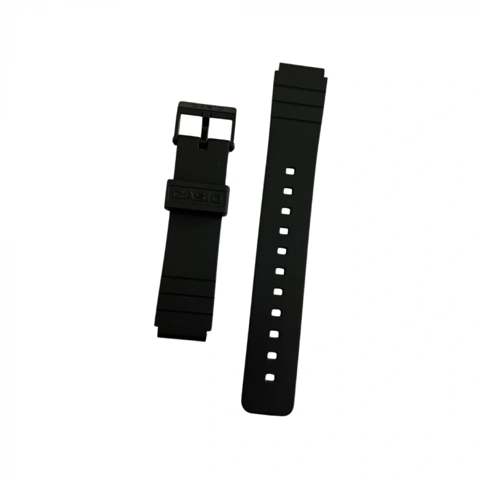Casio MQ-104 MQ-24 Siyah Plastik Orijinal Saat Kordonu