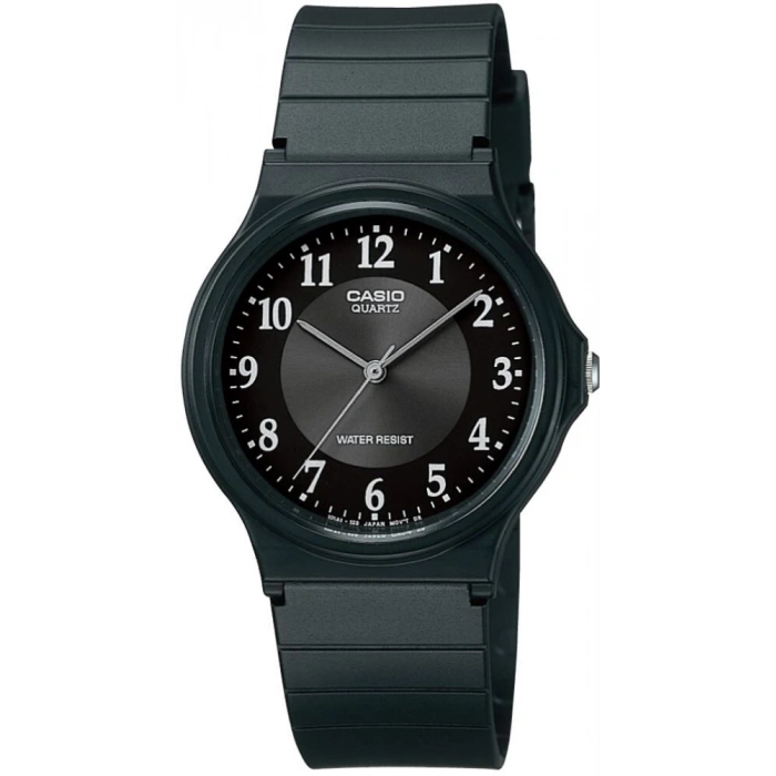 Casio MQ-104 MQ-24 Siyah Plastik Orijinal Saat Kordonu