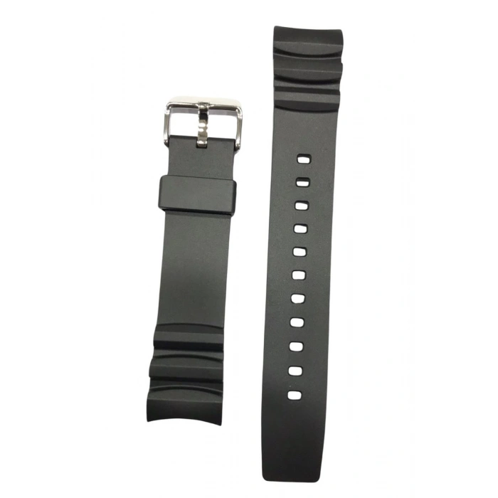 Casio MTD-1080 Siyah Orijinal Silikon Saat Kordonu