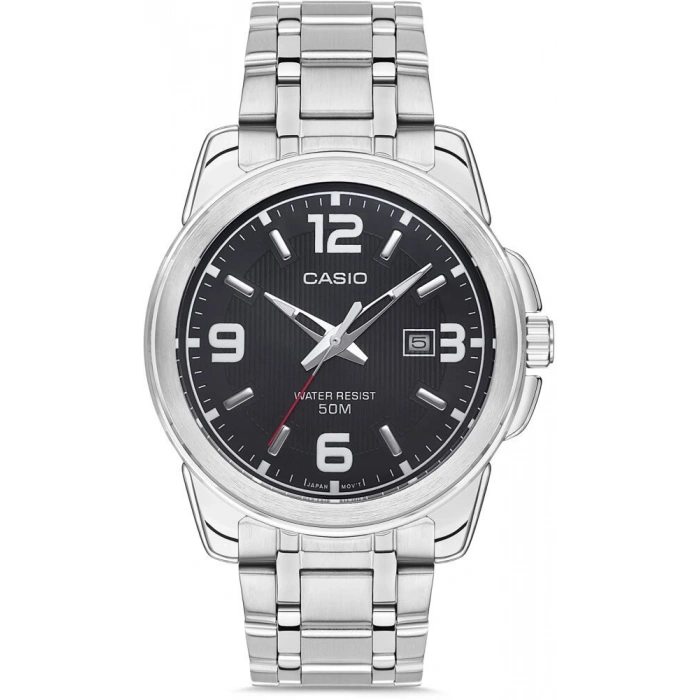 Casio MTP-1314D-1AVDF Büyük Kasa Siyah Kadran Çelik Erkek Kol Saati