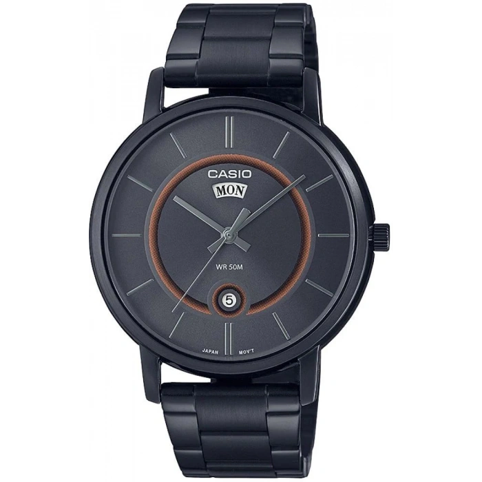 Casio MTP-B120B-8AVDF Siyah İyon Kaplama Erkek Kol Saati
