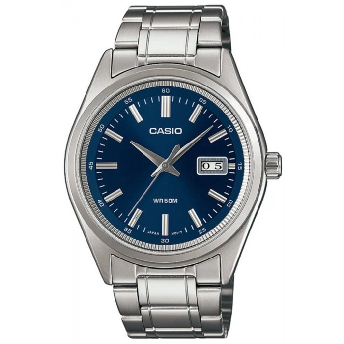 Casio MTP-B180D-2AVDF Derin Mavi Kadranlı Paslanmaz Çelik Erkek Kol Saati