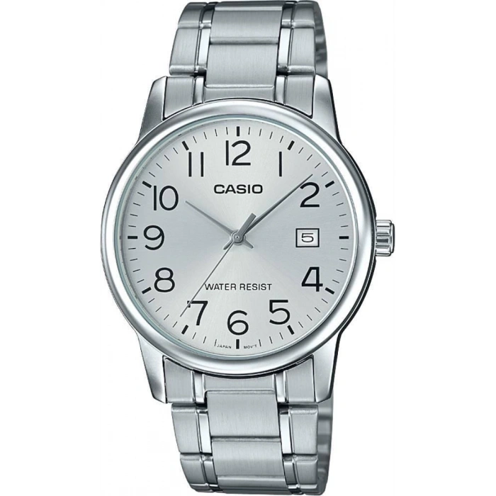 Casio MTP-V002D-7BUDF Gümüş Kadran Çelik Erkek Kol Saati