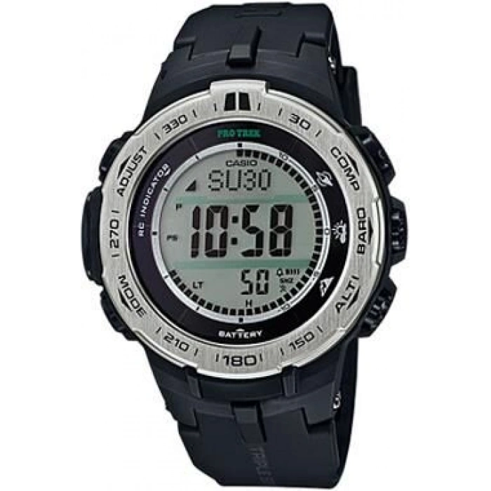 Casio PRG-300 PRW-3100 PRW-3000 Gri Orijinal Silikon Saat Kordonu