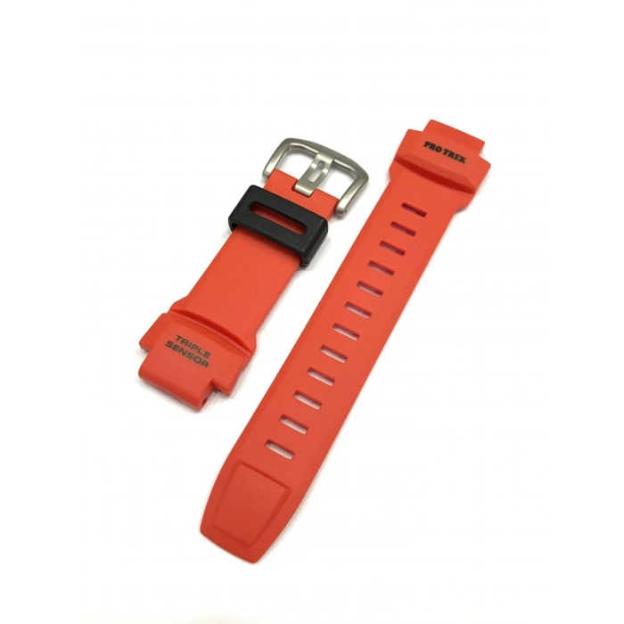 Casio Pro Trek PRW-3500Y Orijinal Silikon Saat Kordonu Kayışı
