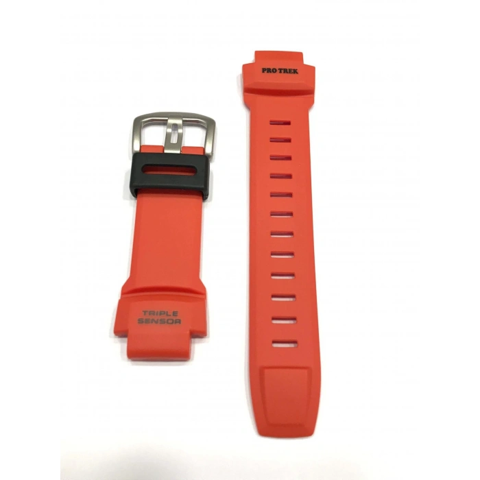 Casio Pro Trek PRW-3500Y Orijinal Silikon Saat Kordonu Kayışı