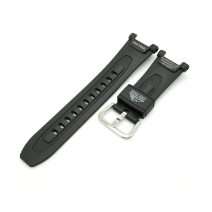 Casio Protrek PRG-240 PRG-40 Siyah Orijinal Silikon Saat Kayışı