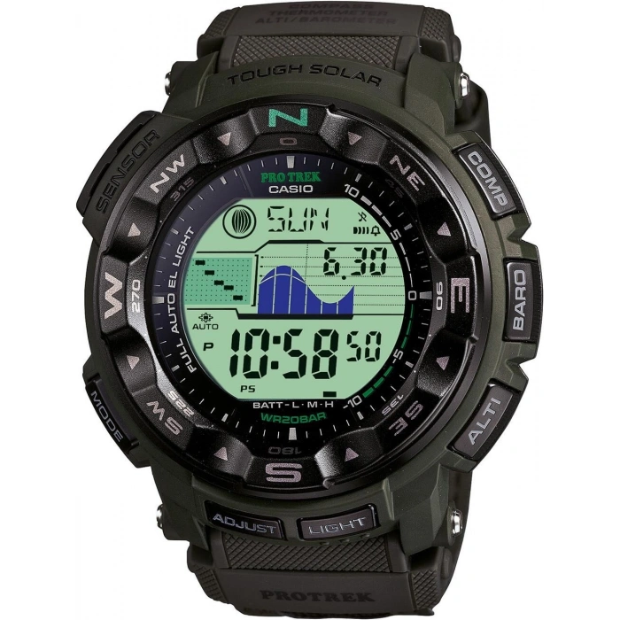 Casio Protrek PRG-250B PRG-500 Orijinal Nato Bez Saat Kordonu