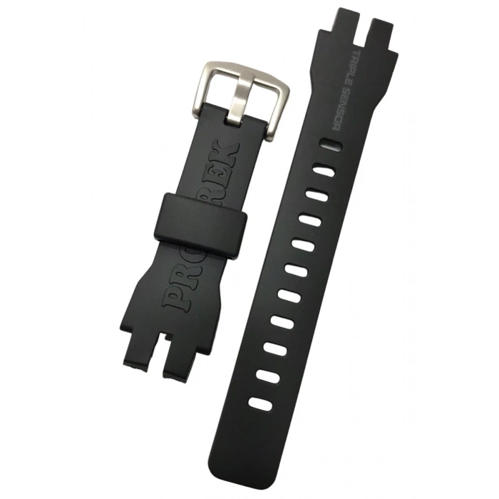 Casio Protrek PRG-300 PRG-3100 Siyah Orijinal Silikon Saat Kordonu
