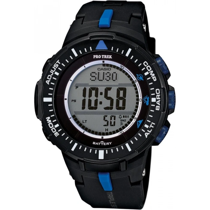 Casio Protrek PRG-300 PRG-3100 Siyah Orijinal Silikon Saat Kordonu