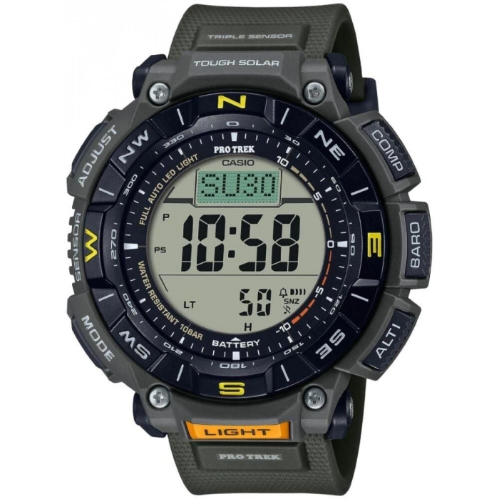 Casio Protrek PRG-340-3 Yeşil Orijinal Silikon Saat Kordonu
