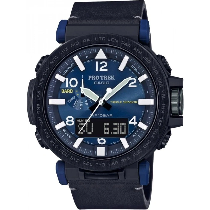 Casio Protrek PRG-650YL-2 Siyah Orijinal Deri Saat Kordonu