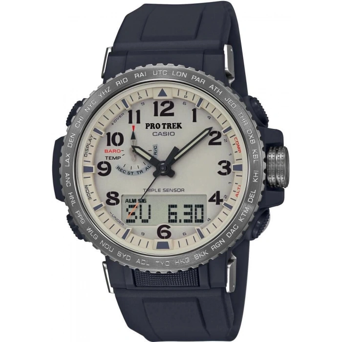 Casio Protrek PRW-30 PRW-50 PRW-60 PRW-70  Siyah Orijinal Silikon Saat Kordonu
