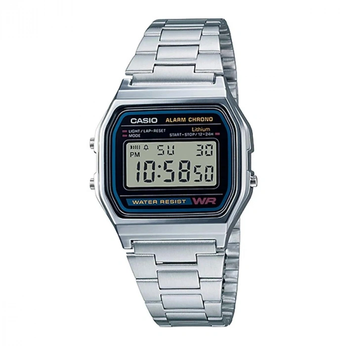 Casio Retro A158WA-1DF Unisex Kol Saati