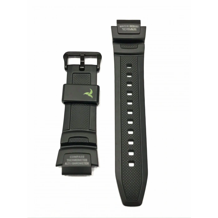 Casio SGW-1000-2B Siyah Orijinal Silikon Saat Kayışı