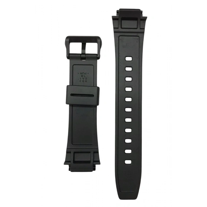 Casio SGW-600 Siyah Orijinal Silikon Saat Kordonu