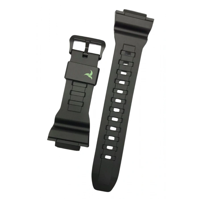 Casio STL-S110H Siyah Orijinal Silikon Saat Kordonu