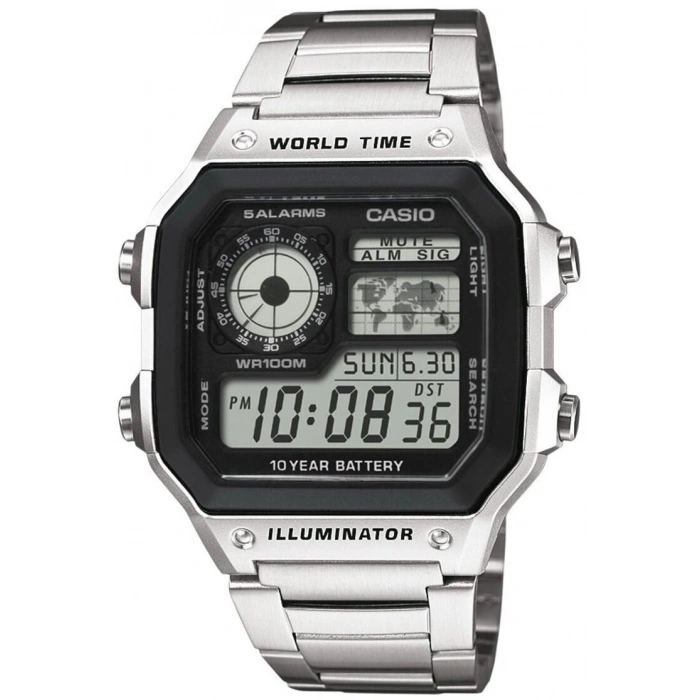 Casio W-216H AE-1200 AE-1300 Orijinal Çelik Saat Kordonu