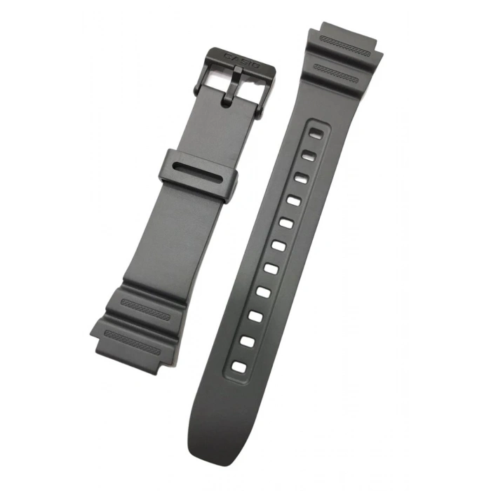 Casio W-216H AE-1200 AE-1300 Orijinal Siyah Renk Silikon Saat Kordonu