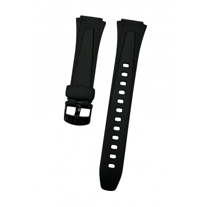 Casio W-752 W-753 W-755 Orijinal Siyah Renk Silikon Saat Kordonu