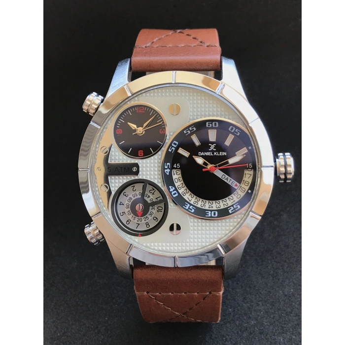 Daniel Klein 3 Zamanlı Dual Time Erkek Kol Saati
