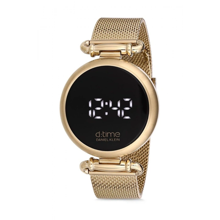 Daniel Klein d:time Dokunmatik Led Sarı Kadın Kol Saati 841364