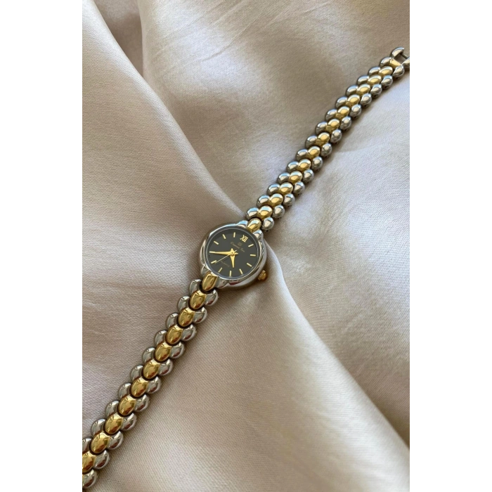 Daymond Rene Paslanmaz Çelik Özel Tasarım Kordon Küçük Vintage Kadın Kol Saati