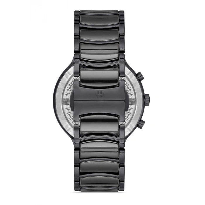 Hislon SD110N-16SS Solid Collection Yeşil Detaylı Seramik & Çelik Otomatik Erkek Kol Saati